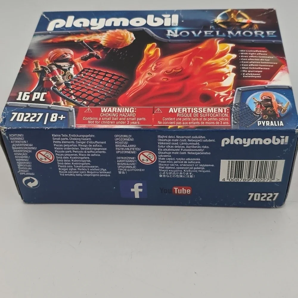Playmobil Novelmore Burnham Raiders Spirit Of Fire Building‎ Set 70227 NEW